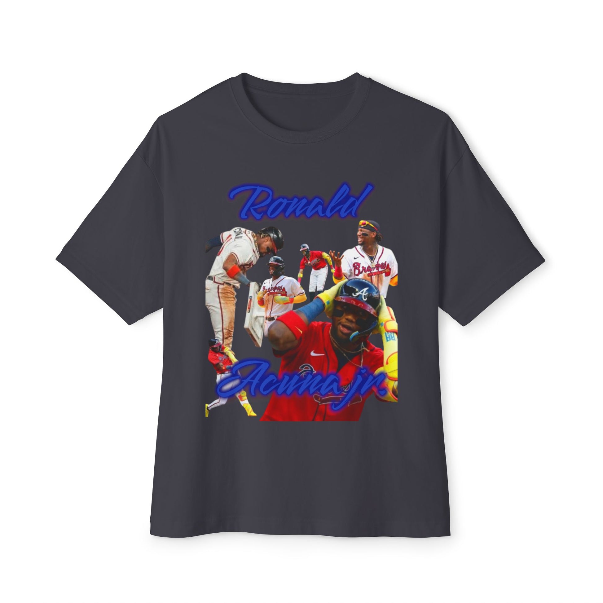 Ronald Acuna jr. Unisex Oversized Graphic Boxy Tee