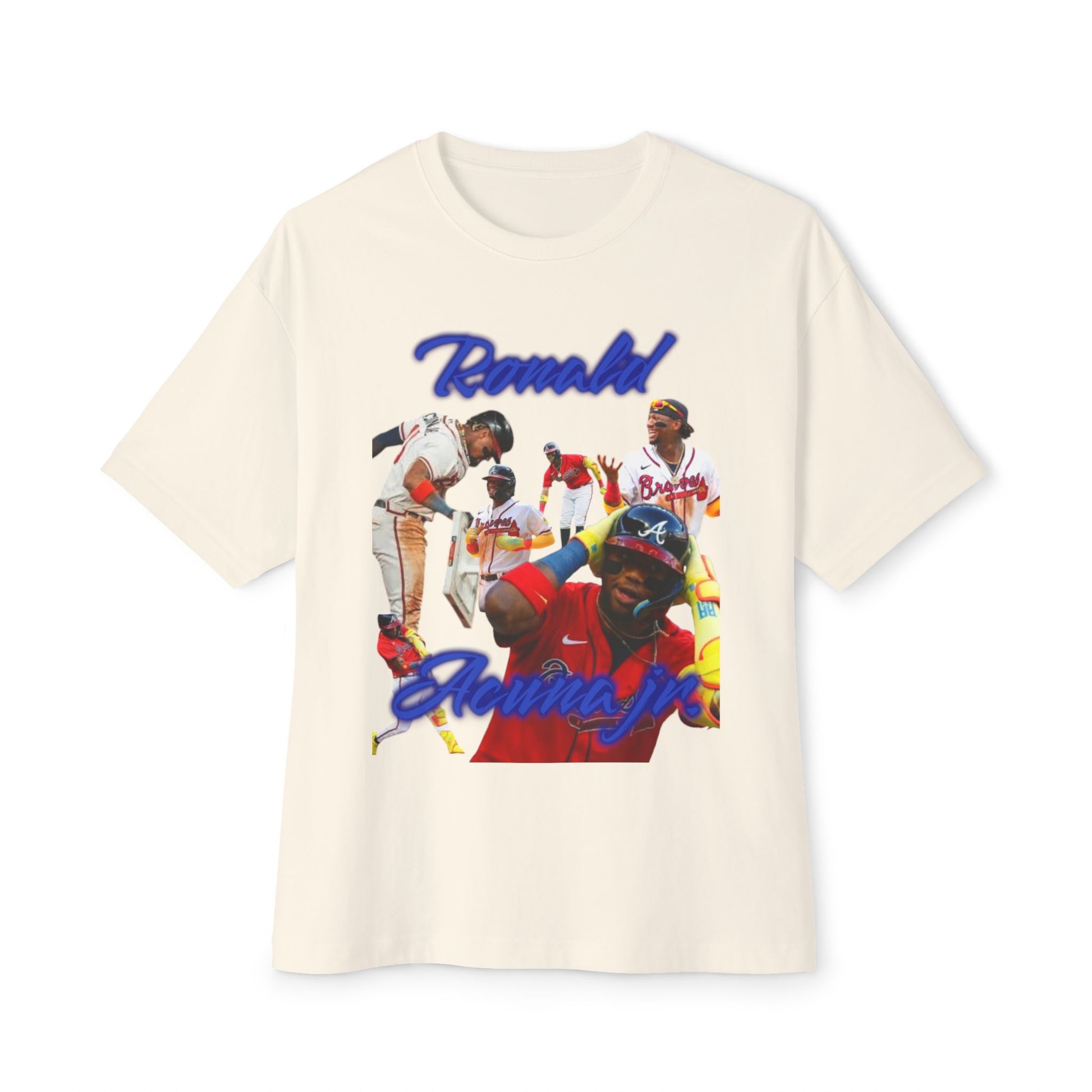 Ronald Acuna jr. Unisex Oversized Graphic Boxy Tee